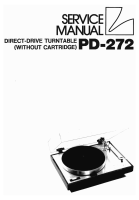 Luxman PD-272-Service-Manual